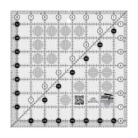 Creative Grids Quilt Ruler 8-1/2" Square