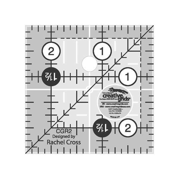 Creative Grids Ruler 2 1/2"