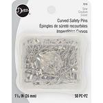 Curved Safety Pins sz1 50ct 6/box