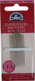 DMC Embroidery Needles 1-5