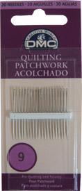 DMC Quilting Patchwork Needles 9