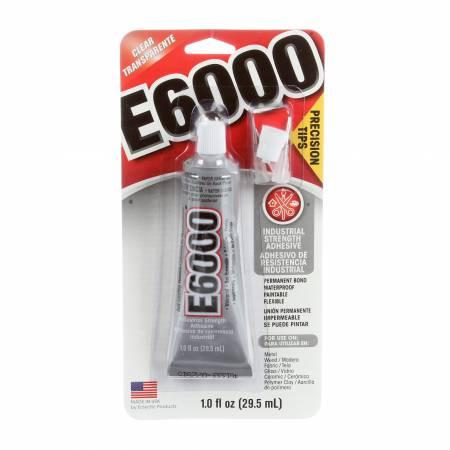 E6000 Adhesive Non-Flame Glue 1oz With Precision Tip ORMD