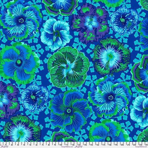 Floating Hibiscus PWPJ 122 Blue