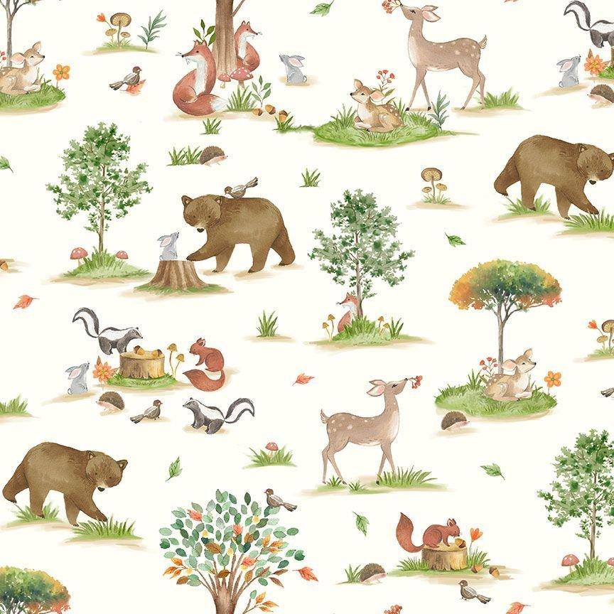 Forest Friends Forest Life CD2258 Cream