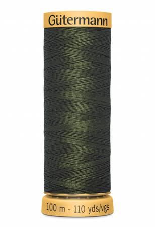 Gutermann Cotton 50 100m Black Olive 8680