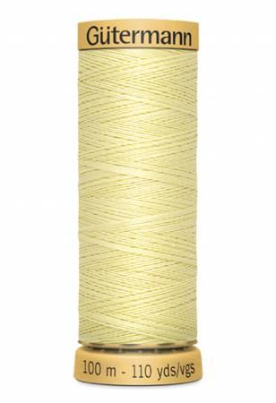 Gutermann Cotton 50 100m Pale Yellow 1370