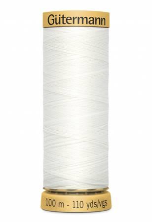 Gutermann Cotton 50 100m White 1006