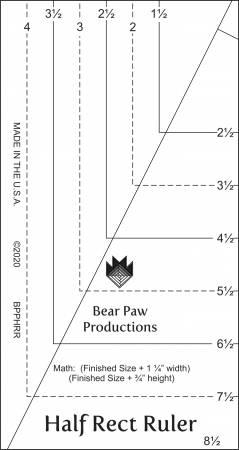 Half Rect Ruler