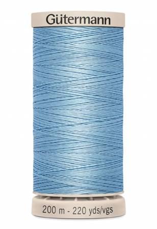 Hand Quilting Cotton Thread 200m/219yds Airway Blue