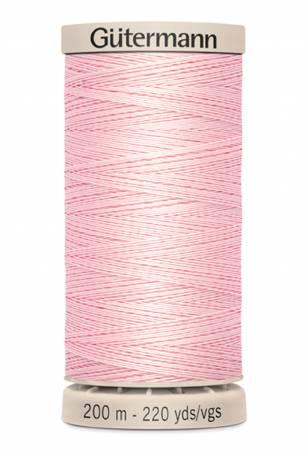 Hand Quilting Cotton Thread 200m/219yds Pink