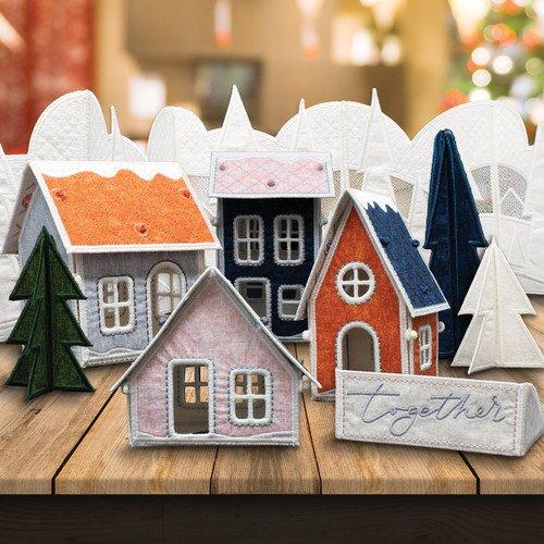 OESD Home for the Holidays FS Houses CD