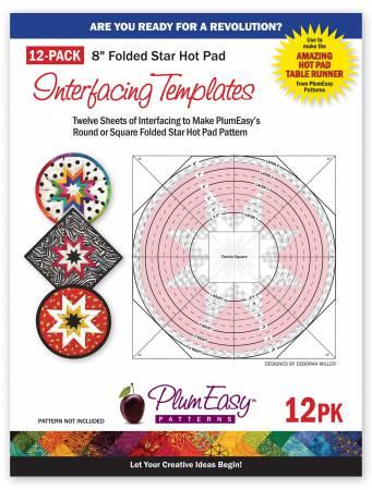 Hot Pad Interfacing Templates 12-pack