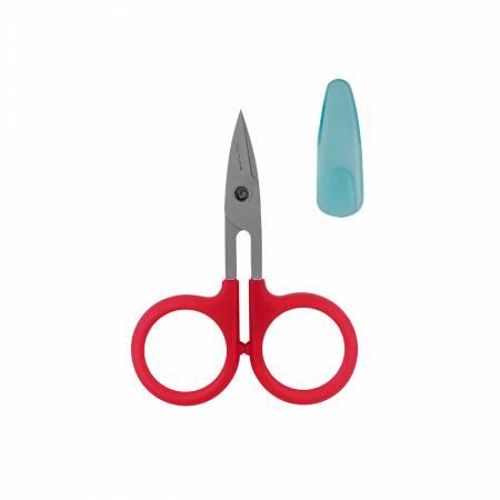 Karen Kay Buckley Perfect Scissors Curved 3-3/4inch Red