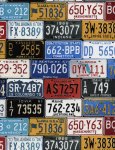 License Plates C2450 Multi