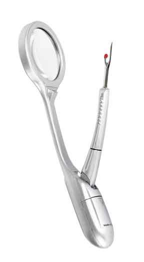 Lighted Seam Ripper Silver