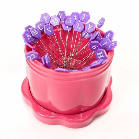 Magnetic Pin Cup Large Fortune Fuchsia