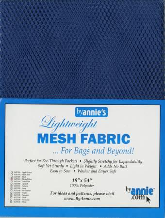 Mesh Fabric - Blastoff Blue 18" x 54"