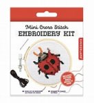 Mini Cross Stitch Emb Kit Ladybug