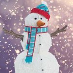 OESD FSL Lace Snowman 2 USB