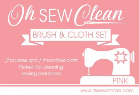 Oh Sew Clean Brush and Cloth Set - 534595