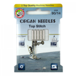 Organ Needles Top Stitch 90/14