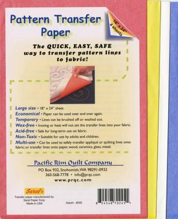 Pattern Transfer Paper single