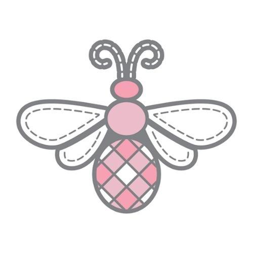 Pink Bee Bonnet Needle Minder