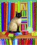 Quilt Shop Cat 1000pc Puzzle