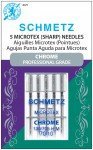 Schmetz Chrome Needles 70/10 Microtex