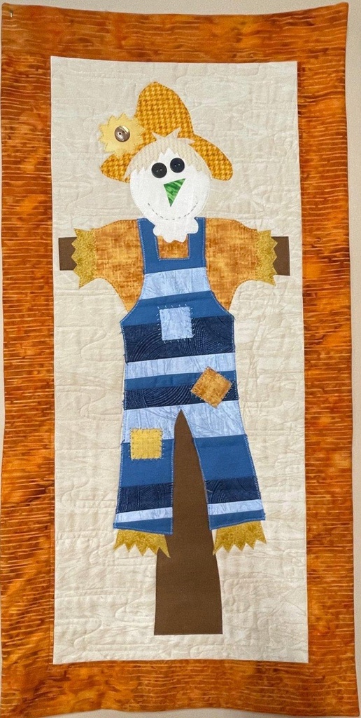 Seasonal Skinnies Frolic in Fall Scarecrow Fabric Kit