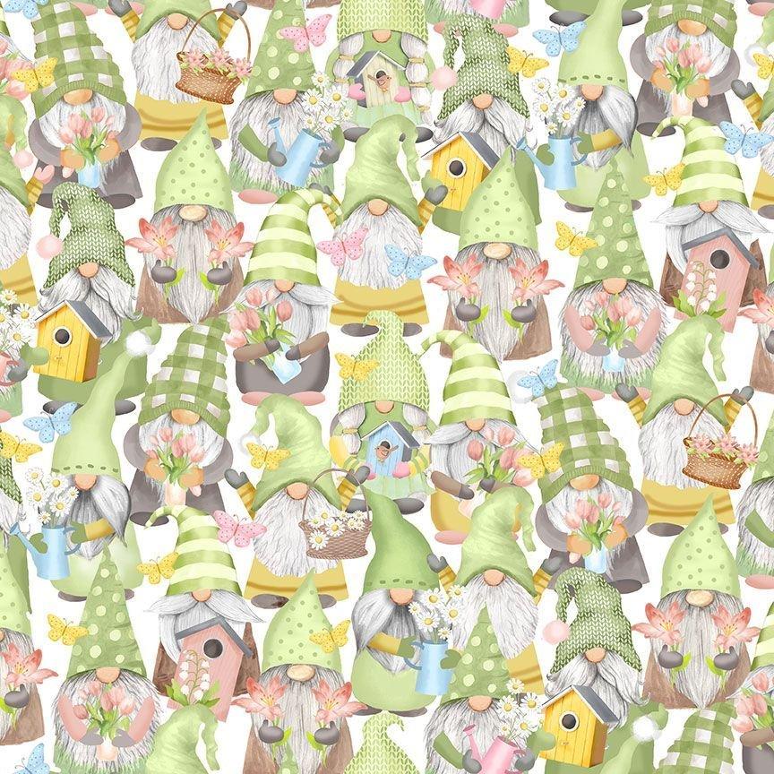 Spring Gnome and Birdcage CD 2002 Green