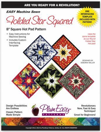 Square Folded Star Hot Pad