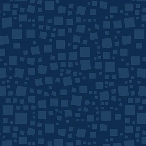 [292516] Tonal Squares Dark Navy 16157 56