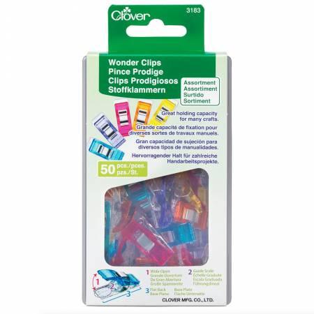 [3183CV] Wonder Clips Assorted Colors 50pc