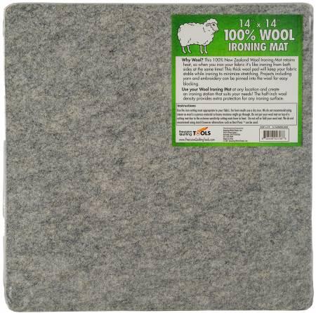 [1414WOOLMAT] Wool Ironing Mat 14in x 14in