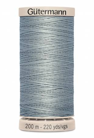 [738219-6506] Hand Quilting Cotton Thread 200m/219yds Medium Grey