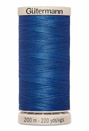 [738219-5133] Hand Quilting Cotton Thread 200m/219yds Royal