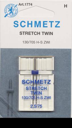 [1774] Schmetz Twin Stretch Machine Needle Size 2.5/75 1ct