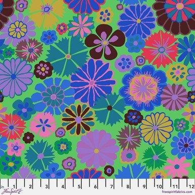 [871123] August 2024 Folk Flower PWGP204 Blue