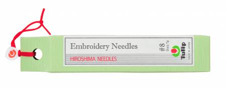 [THN-020E] Embroidery Needles #8 Sharp Tip