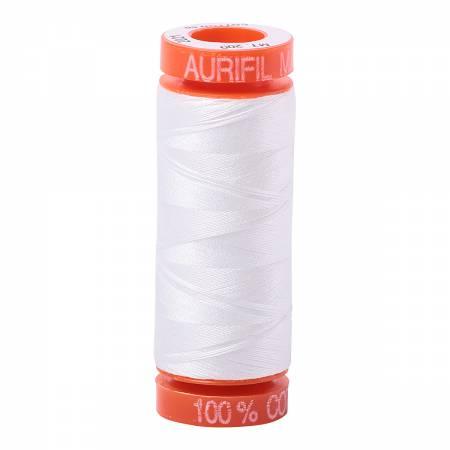 [A20050102021] Aurifil 2021 Cotton Thread 50wt 220yds Natural White