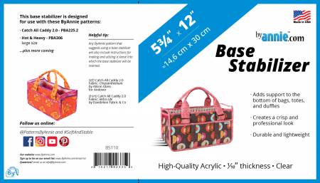 [BS110] Base Stabilizer 5-3/4inx12in