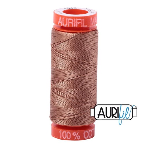 [A20050102340] Aurifil 2340 Cotton Thread 50wt 220yds Cafe au Lait