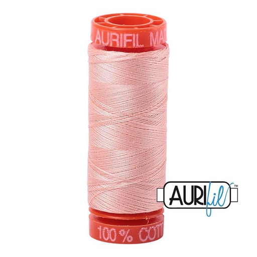 [A20050102420] Aurifil 2420 Cotton Thread 50wt 220yds Fleshy Pink