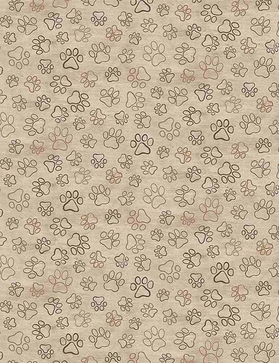 Howl You Doin? CD8556 Dog Paw Prints