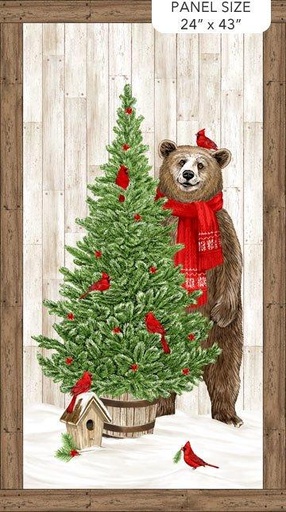 [783065] Beary Merry Christmas 27056 10 panel