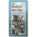 [W-136] Binding Clips 30ct