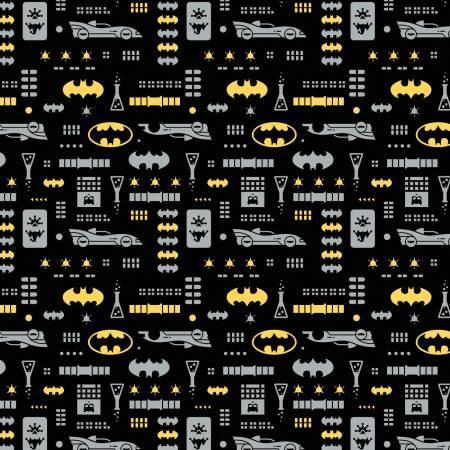 [23421470-3] Black Batman Icons