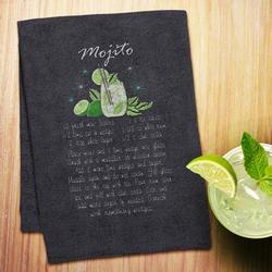 [12782USB] Cocktail Recipe Towels USB- Shippable