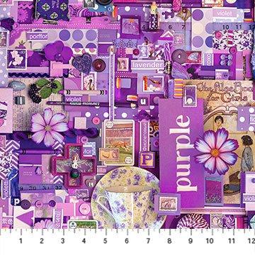 [276608] Color Collage DP22417 84 Purple